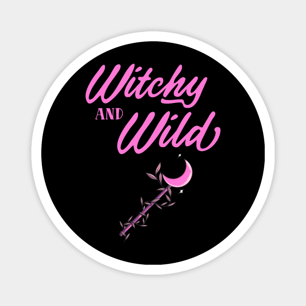 Witchy And Wild Magnet by My Tribe Apparel